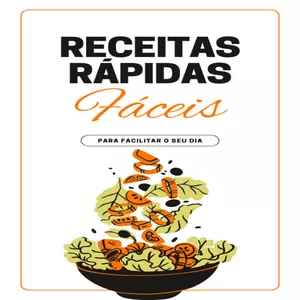 Imagem de capa para o Ebook LIVRO DE RECEITAS PARA O DIA A DIA