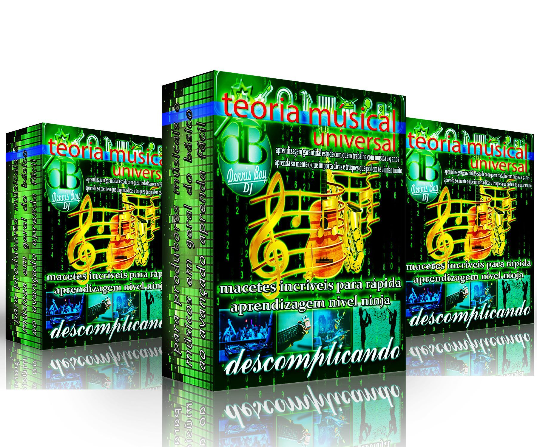 Imagem do curso descomplicando a teoria musical universal aprenda fácil e rápido