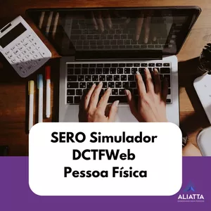 Imagem de capa para o Ebook SERO Simulação DCTFWeb Pessoa Física 