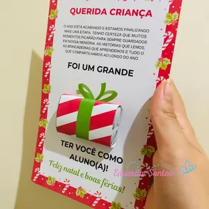 Imagem de capa para o Ebook CARTÃO NATALINO PRESENTE