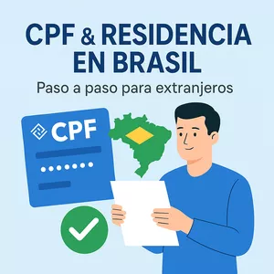 Imagen de portada para Curso online CPF y Residencia Express – Paso a Paso Para Extranjeros