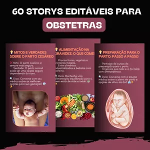 Imagem do curso 60 Storys para Médico Obstetra