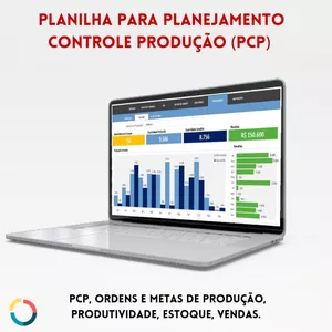 Imagem do curso Planilha para Planejamento Controle Produção (PCP)