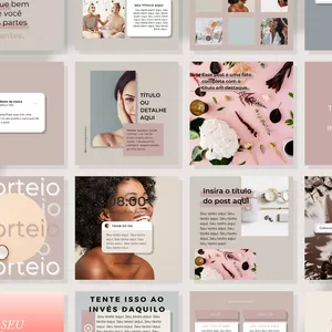 Imagem de capa para o Curso online Template Canva - SOCIAL MEDIA