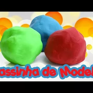 Imagem de capa para o Ebook    Atividades com massa de modelar