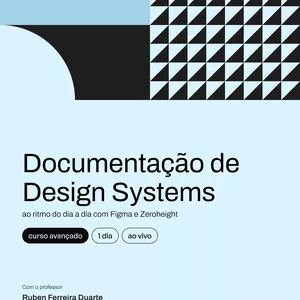 Imagem de capa para o Evento online Documentação de Design Systems | TheStarter