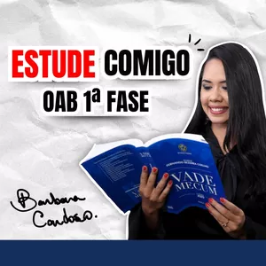 Imagem de capa para o Curso online Estude Comigo OAB 1ª fase 