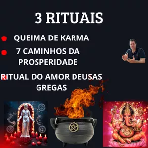 Imagem de capa para o Evento online COMBO DE 3 RITUAIS