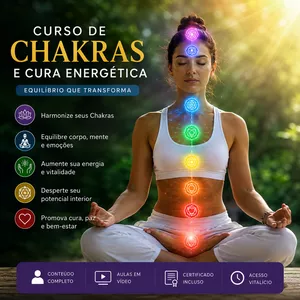 Imagem do curso Curso de Chakras e Cura Energética