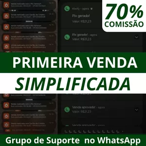 Imagem de capa para o Ebook Primeira Venda Simplificada