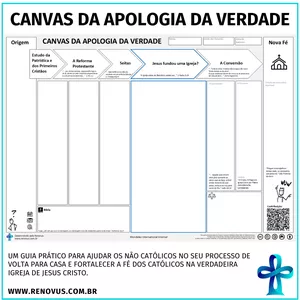 Imagem de capa para o Ebook Canvas da Apologia da Verdade
