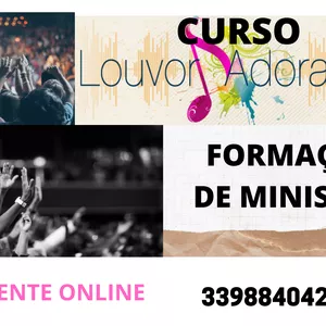 Imagem principal do produto CURSO LOUVOR E ADORAÇAO  