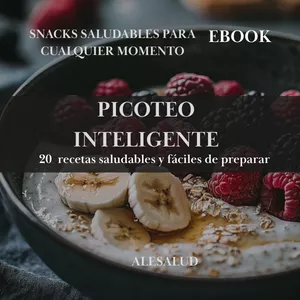 Imagen de portada para Ebook Snacks sin Culpa: Guía Definitiva para Picotear Saludable