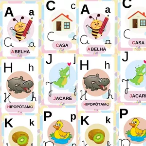 Imagem de capa para o Ebook Alfabeto Mundo Colorido