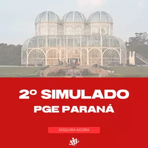 Imagem de capa para o Ebook 2º Simulado Lei Local - PGE/PR