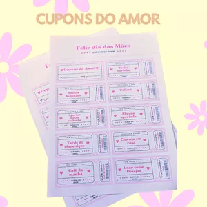 Imagem de capa para o Ebook Cupons do Amor