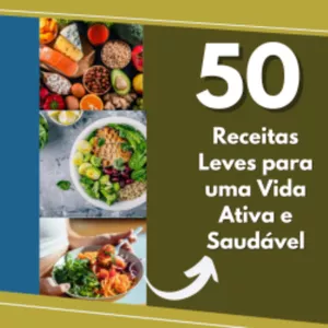Imagem de capa para o Ebook 50 receitas fáceis e rápidas 