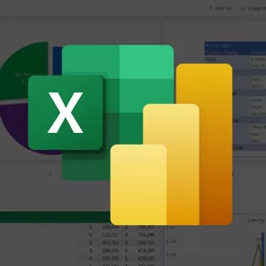 Imagem de capa para o Curso online Excel e PowerBi Completo