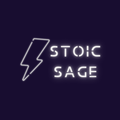 Stoic Sage's: Becoming Stoic logo