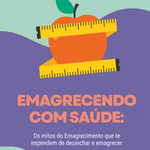 Imagem de capa para o Ebook Emagrecendo com saúde 