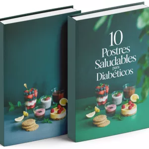 Imagen de portada para Ebook Ebook - 10 Postres Saludables para Diabéticos