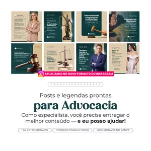Imagem de capa para o Curso online PACK ADVOCACIA PREMIUIM