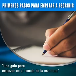 Imagen de portada para Curso online Primeros pasos para empezar a escribir