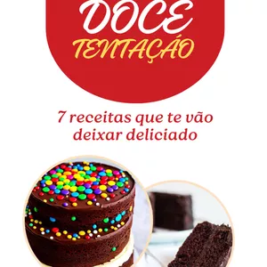 Imagem de capa para o Ebook Receitas Sabores Doces