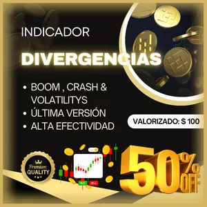 Imagen de portada para Curso online INDICADOR DIVERGENCIAS + BONUS