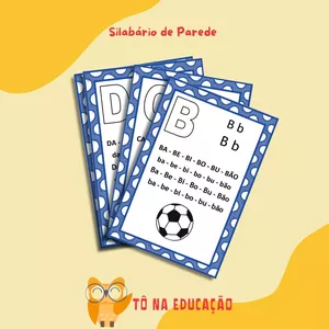 Imagem de capa para o Ebook Silabário de Parede