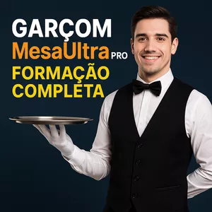 Imagem do curso Garçom MesaUltra Pro – Formação Completa 