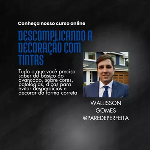 Imagem de capa para o Ebook Descomplicando a decoração com tintas