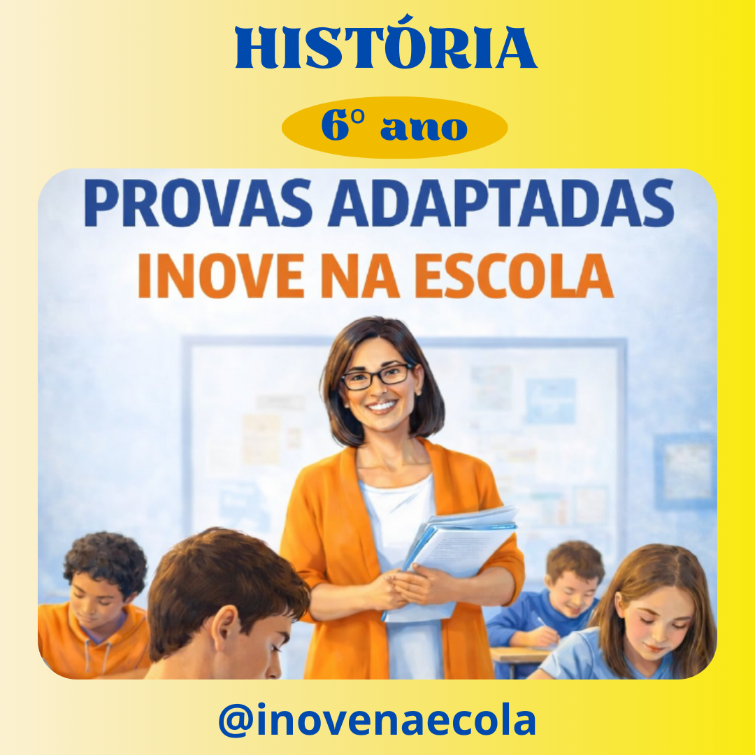Imagem do curso Prova adaptada de História - 6º ano
