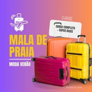 Imagem de capa para o Ebook Mala de Praia - Moda Verão