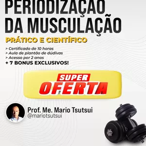 Imagem do curso Capacitação em periodização da musculação: prático e científico 