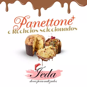 Imagem de capa para o Ebook Panettone e Recheios Selecionados