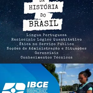 Imagem principal do produto Apostila IBGE 2022 Agente Censitário Municipal (ACM) e Agente Censitário Supervisor (ACS)