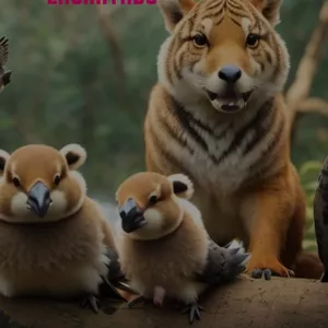 Imagem de capa para o Ebook A Aventura dos Animais no Parque Encantado"