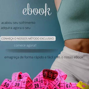 Imagem de capa para o Ebook eBook de emagrecimento rápido e fácil
