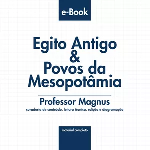 Imagem de capa para o Ebook e-Book: Egito Antigo e Povos da Mesopotâmia.