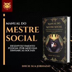 Imagem de capa para o Ebook Manual do Mestre Social - Desenvolvimento Pessoal por meio das Dinâmicas Sociais