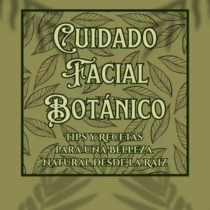 Imagen de portada para Ebook Cuidado Facial Botánico: Tips y Recetas  para una Belleza  Natural desde la Raíz