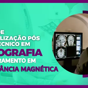 Imagem de capa para o Curso online Matrícula - EAD - Especialização em Tomografia 6m e Aprimoramento em Ressonância 4m