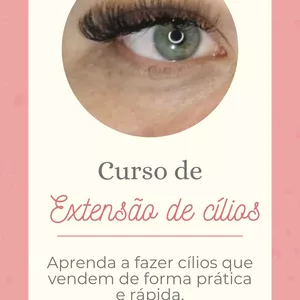 Imagem de Curso completo de extensão de cílios  criado por Raphaela na hotmart