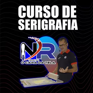 Imagem de capa para o Curso online CURSO DE SERIGRAFIA O Cara Da Tela