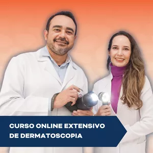Imagem de capa para o Curso online CURSO ONLINE EXTENSIVO DE DERMATOSCOPIA