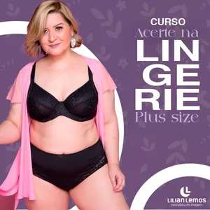 Imagem de capa para o Curso online Curso Acerte na Lingerie Plus Size 