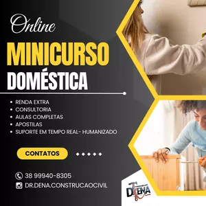 Imagem de capa para o Curso online MINICURSO: DOMÉSTICA 