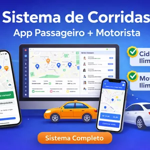 Imagem do curso Tenha Seu Próprio App de Transporte na Sua Cidade (Tipo Uber)