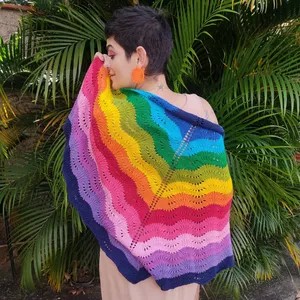 Imagem de capa para o Ebook Xale Arco-íris